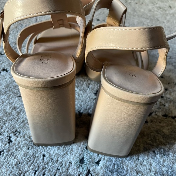 Dreampairs Square toe Chunky Heel Sandals - Picture 11 of 15